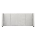 thumbnail image 2 of Cabecera Milan Gris King Size + Box Base Cama Slim King Size, 2 of 6