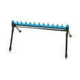 thumbnail image 3 of koolsoo Fishing Rod Holder Stand 2 Section Telescopic Practical Ground Display Rack 12 Holes, 3 of 9