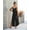 Black, variant on Women's Spaghetti Strap V-Neck Jumpsuit, Belted Waist Split Wide Leg Flowy Summer Romper