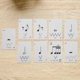 thumbnail image 4 of HLONKGame Cartes de Poker Outils d'Apprentissage Cartes de Lecture Rythmiques Étudiant, 4 of 8