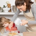 thumbnail image 3 of LIFKOME 1 Set Electric Handheld Mixer White ABS Cream Beating Cake Shop Use, 3 of 8