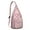 Pink-13, variant on Globetrotter Shoulder Backpack - Vintage Travel Design with Anti-Theft Features, Compact Pack for International Trips