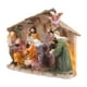 thumbnail image 3 of Belenes para Navidad Estatua de la Sagrada Familia de Jesús Manualidades luminosas Figuras de resina Nacimiento de Jesús para el hogar Mesa religiosa, 3 of 9