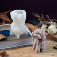 thumbnail image 3 of Fiudx Molde de Osito de Peluche, Adorable Molde de Silicona para Velas, para Hacer Figuras de Yeso Realistas, Herramienta Versátil para Manualidades, Proyectos de Resina con Jabón y Velas Perfumadas,, 3 of 6