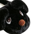 thumbnail image 6 of ABSUYY Closed Back Kids Slippers for Boys Girls,&nbsp;Black&nbsp;Fuzzy Plush Dog House Shoes, Non Slip Warm, Size 12.5 Little Kid, 6 of 7