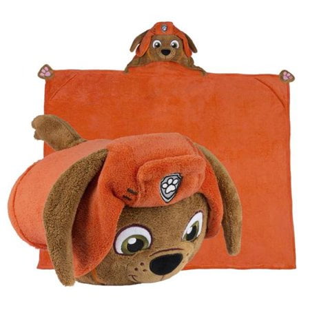 Comfy Critters - Nickelodeon Paw Patrol - Zuma Huggable Hooded Blanket - Walmart.com - Walmart.com