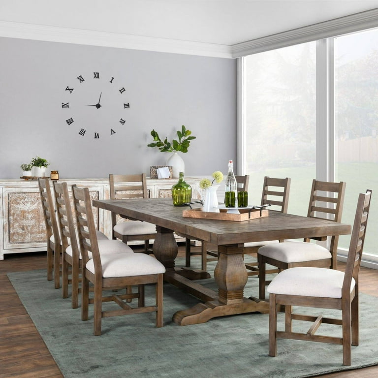 Kosas Home Quincy Reclaimed Pine Dining Table Walmart