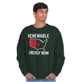 thumbnail image 5 of USA Renewable Energy Climate Change Sweatshirt for Men or Women Brisco Brands 2X, 5 of 6