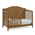 thumbnail image 4 of Delta Children Phoebe 6-in-1 Convertible Crib - Greenguard Gold Certified, Chestnut, 4 of 12