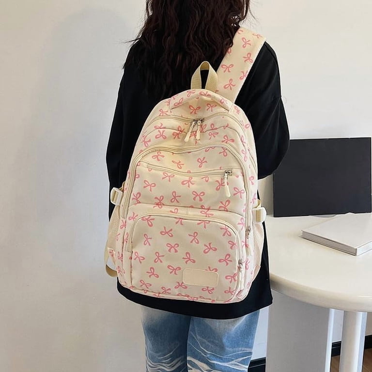 Mini Spring Backpacks Spring Flowers Sac A Dos Spring Floral Print Small Backpack, Portable ...