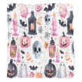 thumbnail image 5 of Throw Blanket Gifts for Women Men, Halloween Pumphkin Scary Flannel Fleece Blanket for Home Decor, Halloween Birthday Gifts for Friends Family, 60"X50", 5 of 5