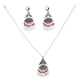 thumbnail image 2 of Bohemia Vintage Borla de Aleación de Plata de Múltiples Capas Colgante Pendientes Collar Conjunto Yuyangstore Conjunto de pendientes de collar, 2 of 7
