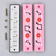 thumbnail image 1 of WHAMVOX 3Pack Musical Toy Harmonica Wood Assorted Color Double Row Instruments for Kids, 1 of 8