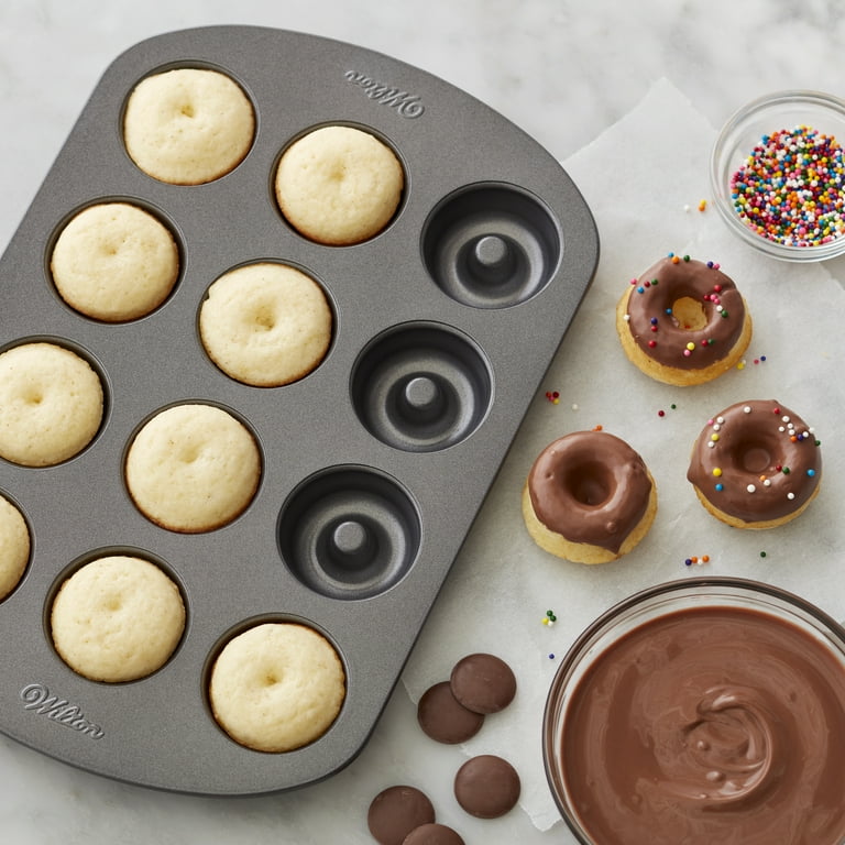 Wilton Bake It Better Non-Stick Donut Pan Set, 2-Piece