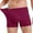 Wine, variant on Xysaqa Mens Trunks Big & Tall Underwear Cotton Boxers Briefs Short Leg Comfortable Underpants L-8XL