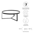 thumbnail image 7 of Modway Relay Coffee Table in Black, 7 of 7