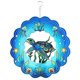 thumbnail image 1 of Promoción Especial, Decoraciones giratorias de estilo Decoraciones para exteriores para patios y jardines Mariposas Gallos Búhos Campanas de viento giratorias Akmoler, 1 of 8