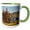 Green/White, variant on 3drose, Wa, Seattle, Gasworks Park and Lake Union - Us48 Jwi1006 - Jamie and Judy Wild, 11oz Magic Transforming Mug