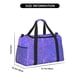 thumbnail image 3 of Disketp Purple Glitter Bolsa de Viaje Tipo Duffle, Bolso de Mano para Fin de Semana para Mujer, Bolsa de Gimnasio Ligera para Hombre, Esencial para Viajes, 3 of 7