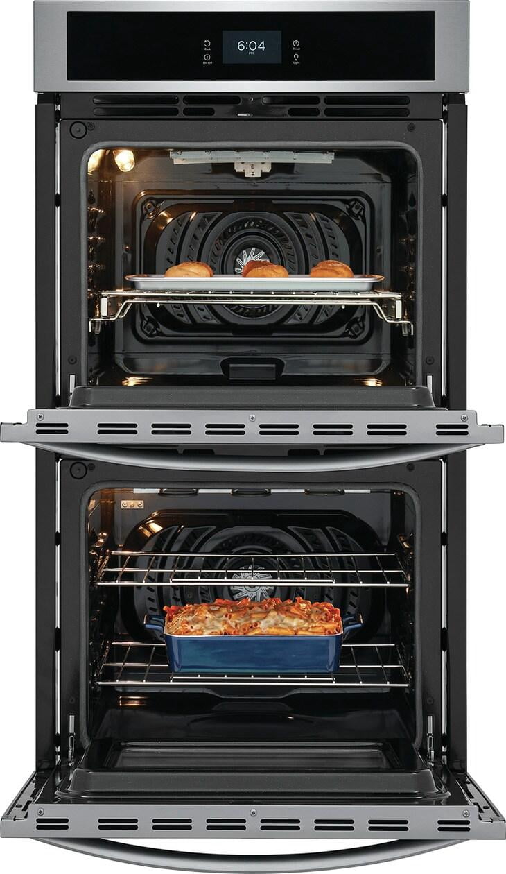 Frigidaire FCWD2727AS 27 inch Stainless Double Electric Wall Oven