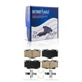 thumbnail image 3 of Detroit Axle - Front Brake Kit for 1995-2002 Toyota 4Runner Drilled & Slotted Disc Brake Rotors Ceramic Brakes Pads 1996 1997 1998 1999 2000 2001 Replacement: 12.56 inch Rotor, 3 of 6