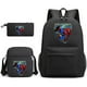 thumbnail image 3 of Nueva mochila periférica de Spiderman Across The Spider-verse, mochila de tres piezas, bolsas de lona para computadora de gran capacidad para estudiantes, 3 of 5