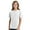 White, variant on Hanes Youth Authentic Short Sleeve T-Shirt 100% Cotton Classic Fit Plain Crew Neck Tee (Deep-Forest, L)