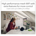 thumbnail image 2 of NETGEAR Orbi Pro AC3000 Business Mesh WiFi System, 2 Pack, Wireless Access Point, 2 of 5