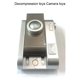 thumbnail image 5 of Vogacara Juguete de cámara de Metal para niños, reemplazo brillante portátil con estilo, relajante, alivio del estrés, juguete Juguetes, 5 of 6