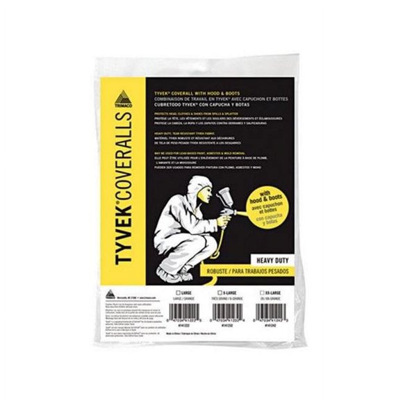 Trimaco 141222/12 Tyvek Coveralls in Large