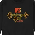 thumbnail image 3 of MTV - Headbangers Ball 1987 - Men's Crew Neck Fleece Pullover, 3 of 5