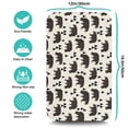 thumbnail image 5 of 2pcs Abstract Bear Coffee Bar Mat, Floral Design Watercolor Print Absorbent Pad, 4-Layer Durable Countertop Protector, 5 of 5