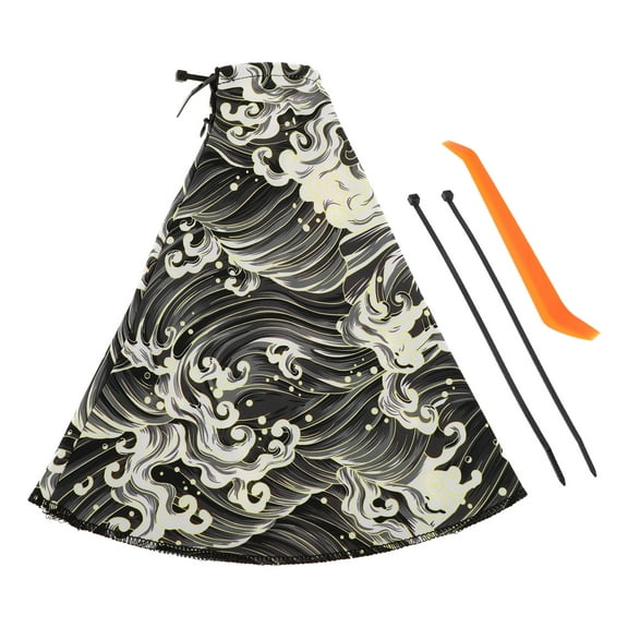Unique Bargains 1 Set Gear Shift Stick Gaiter Decoration 10.43"x2.36"x10.83" Gear Stick Knob Cover Boot Shift Cover with Tool Zipper Black Polyester