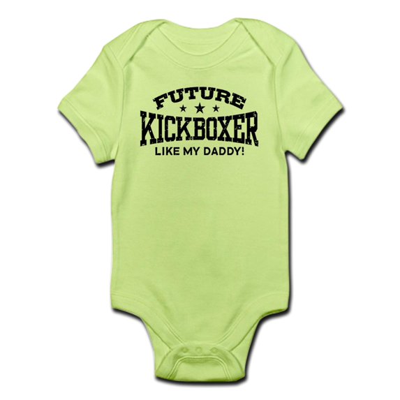 CafePress - Future Kickboxer Like My Daddy Infant Bodysuit - Baby Light Bodysuit