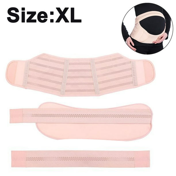 Maternity Belly Band and Abdominal Binder, Breathable Pregnancy Support Belt,Elastic Waist Support, Prenatal Back Brace, Pain Relief Wrap