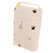 AURARMLET Diaper Bag Pouches Diaper Storage Nylon White 1Pack for Moms