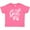 Hot Pink, variant on Inktastic Tractor Girl Girls Toddler T-Shirt