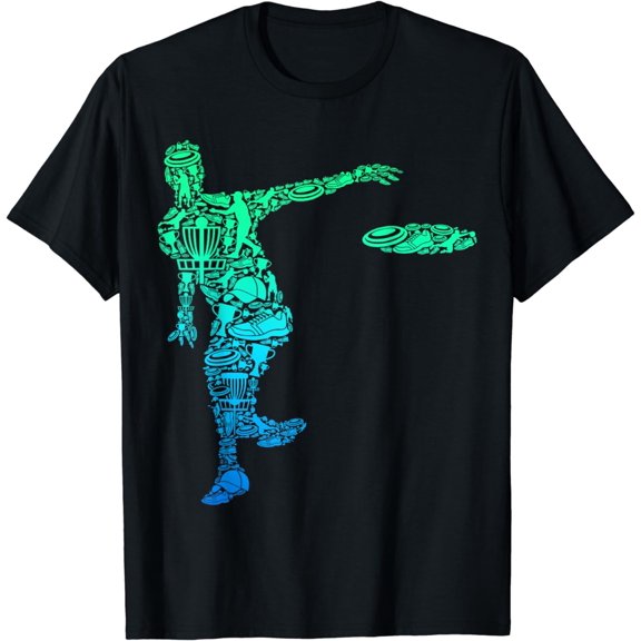 Disc Golf Frisbee Men Kids Boys T-Shirt