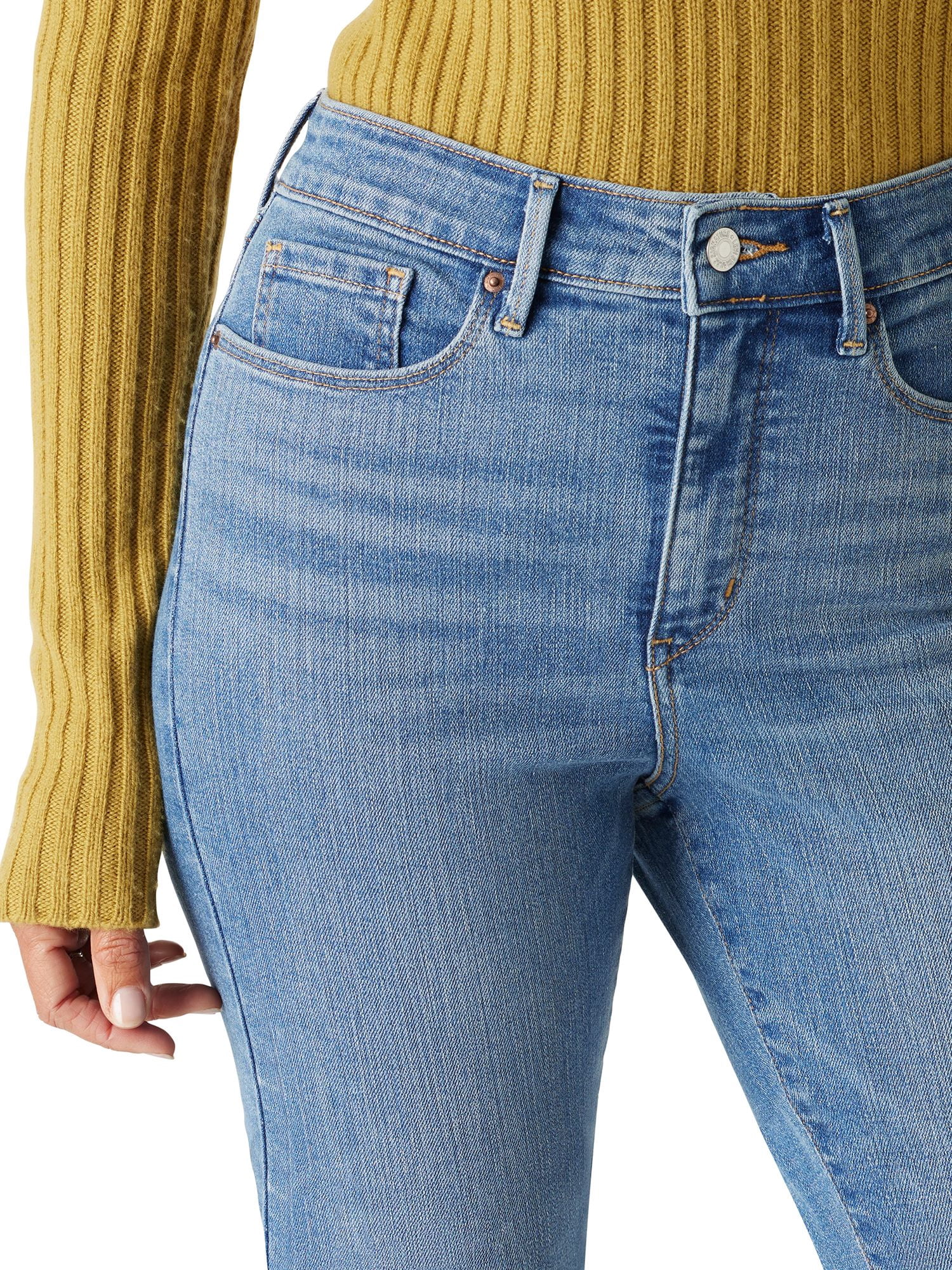 Levi Strauss Signature Women's and Women's Plus High Rise Bootcut Jeans, Sizes 2-20