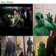 thumbnail image 2 of Traje de cuerpo entero VSVO Greenman, disfraz de alienígena verde lima, 2 of 2
