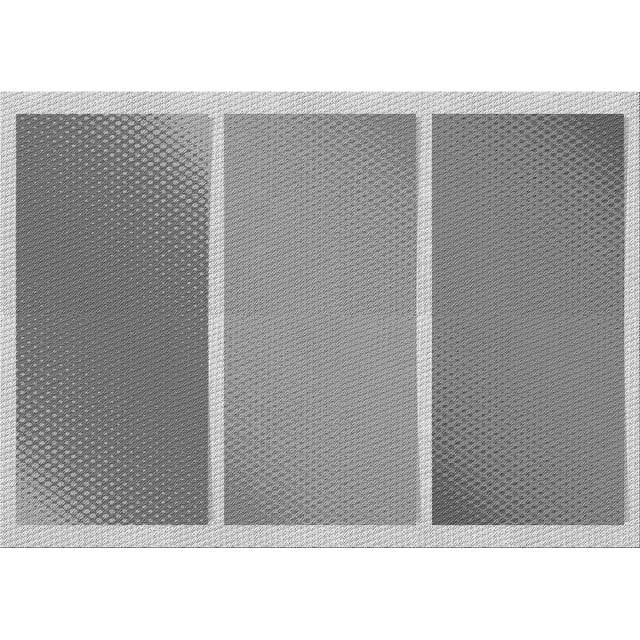 Ahgly Company Machine Washable Indoor Rectangle Transitional Smokey Gray Area Rugs, 8' x 10'