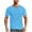 Sky Blue, variant on Men’s Active Crew Neck T Shirts Stretch Tight Athletic Running Gym Workout Short Sleeve Tee Tops