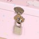 thumbnail image 3 of Antique Inspires Locking Tin Storage Box Metal Container For Valuables Keepsakes Office Home Organization Tool Sky Blue, 3 of 4