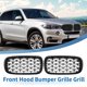 thumbnail image 2 of Parrilla del parachoques delantero superior único para BMW X5 F15 2014-2016, izquierda y derecha, 1 par, negro, 2 of 7