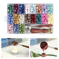 thumbnail image 4 of Kit de sellos de cera para bricolaje, con de cera para sellar, herramientas de artesanía de cera para sellar, para s, sobres de cartas Yotijar Fabricante de sellos de sello de cera, 4 of 10