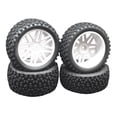thumbnail image 2 of 8x RC Car Tires 1/10 Actualización de modelo de vehículo para Baoblaze Neumáticos de coche RC, 2 of 4