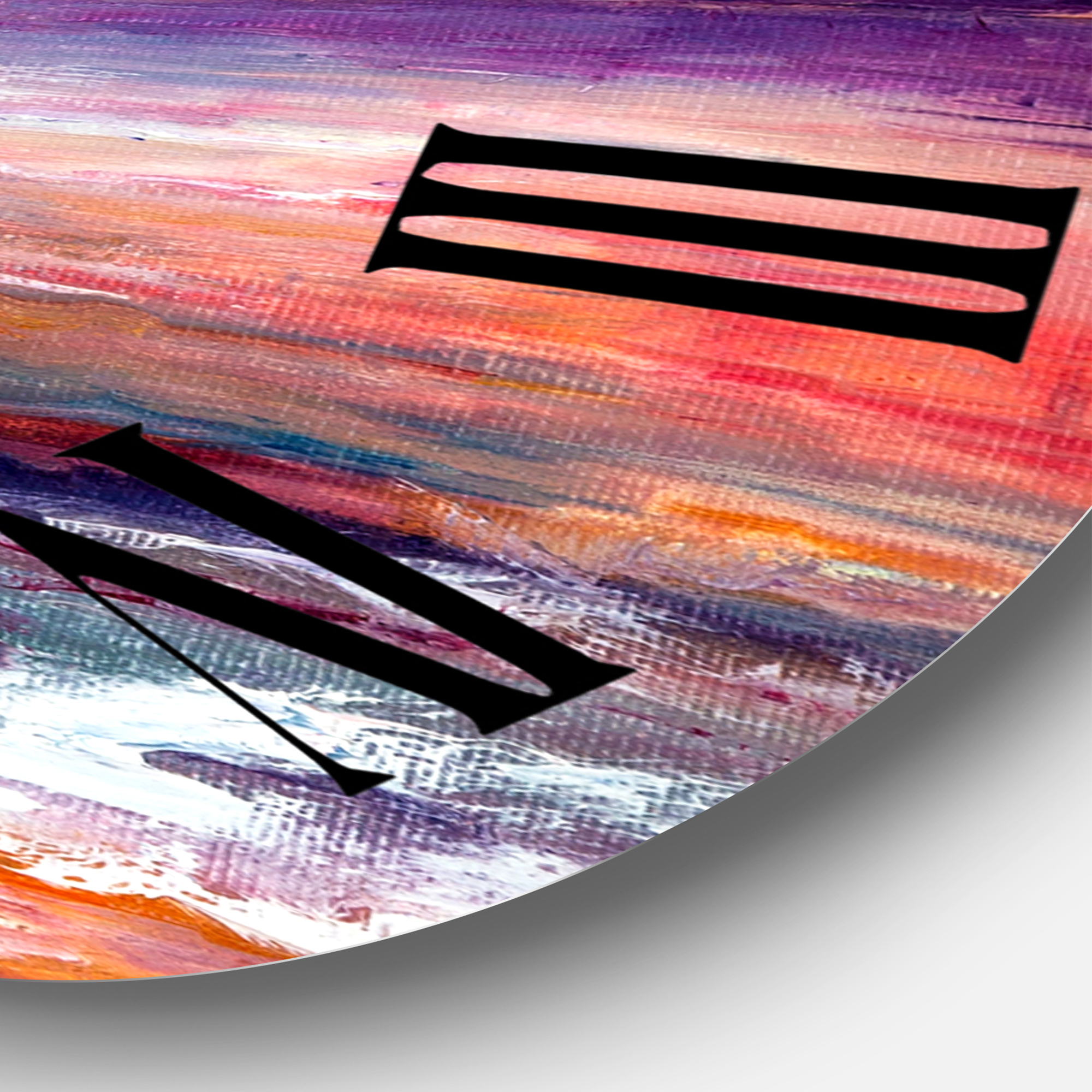 Designart 1 in Quartz Coastal Wall Clock