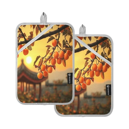 

Square Pot Holder Set of 2 - Silver-Coated Quilted Heat Resistant Pads 917℃ Heat Resistant with Hanging Loop for Oven and Microwave，A Cool Spider-mans