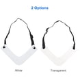 thumbnail image 4 of Graflsoa White Transparent Beard and Neckline Shaping Tool, Plastic Grooming Guide for Precise Trimming, 14x14cm Styling Accessory, 4 of 6