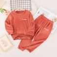 thumbnail image 2 of Gubotare Kid Pajamas Unisex Baby, Toddlers and Kids' Snug-Fit Cotton Pajama Sleepwear Sets 3T 4T (Red,3-4 Years), 2 of 4